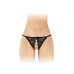 Мереживні трусики з доступом Fashion Secret Zoe Black, з бантиком