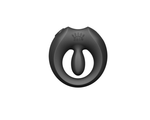 Ерекційне смарт-віброкільце Zalo Apis Obsidian Black, до 4 годин роботи, зарядний кейс