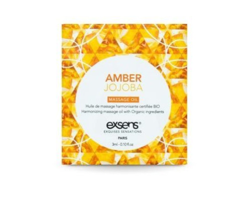 Пробник масажної олії EXSENS Amber Jojoba 3мл (термін до 01.12.2025)