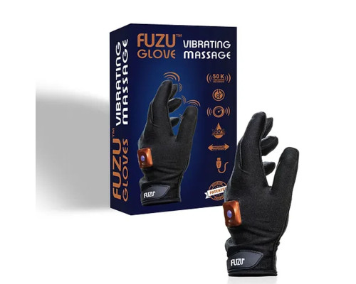 Віброрукавичка (ліва) FUZU Gloves Vibrating Massage Left Hand, 11 режимів
