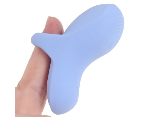 Вібратор на палець FUZU Sensa Skin Activated Fingertip Vibe – Pastel Blue, сенсорне керування, 8 режимів