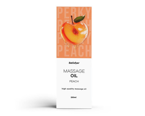 Масажна олія Satisfyer Massage Oil Peach 250 мл