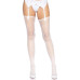 Панчохи Leg Avenue Daisy Dot Fishnet Stockings One Size White