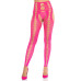 Колготки Leg Avenue Seamless Opaque Footless Suspender Hose One Size Neon Pink