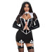 Костюм черниці Leg Avenue Holy Hottie Dress S
