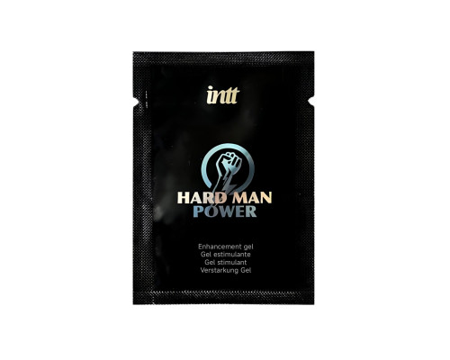 Пробник стимулювального гелю для пеніса Intt Hard Man Power (2 мл)