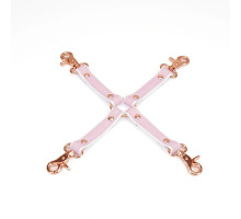 Хрестовина Liebe Seele White & Pink Leather Hogtie