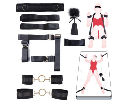 БДСМ-набір LOCKINK YEAHWOW Bed Restraint set