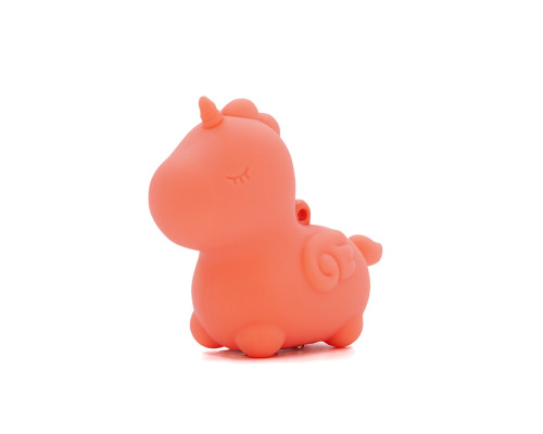 Вібратор-мінієдиноріжка Unihorn Mini – Peachy Pony, брелок з вібрацією, 10 режимів