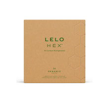 Презервативи LELO HEX Condoms Organic 36 Pack, тонкі та суперміцні