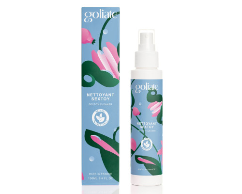 Антибактеріальний спрей для іграшок Goliate Nettoyant Sextoy 100 мл, безпечний для тіла