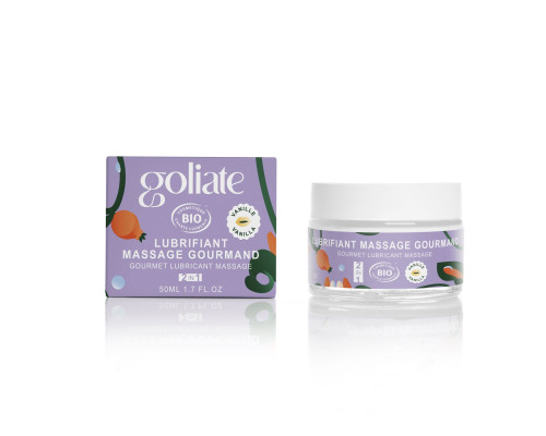 Масажна олія-лубрикант з ароматом та смаком ванілі Goliate Couple Gourmand Vanille 50 мл