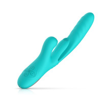 Вібратор-кролик із вагінальним відростком Good Vibes Only – Lisa Thrusting Rabbit Vibrator with G-Spot Stimulator