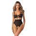 Боді Obsessive Hersis crotchless teddy L/XL