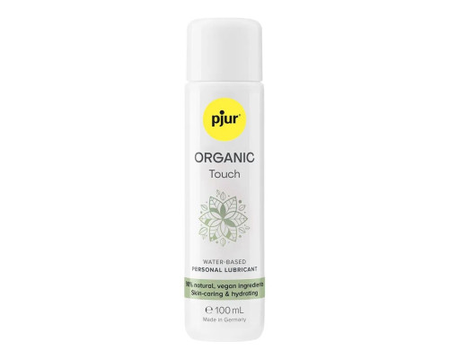 Органічний лубрикант pjur ORGANIC Touch 100 мл, водна основа, без ароматизаторів і парабенів
