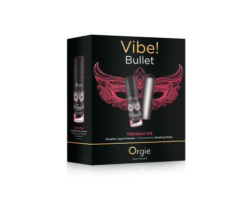 Набір Orgie Vibe Bullet: рідкий вібратор та віброкуля