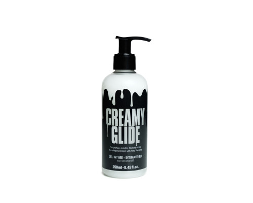 Лубрикант, що імітує сперму Creamy Glide (250 мл) на водній основі, 95 % натуральних інгредієнтів