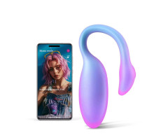 Смарт-віброяйце Magic Motion Flamingo Max Blue 2 в 1: віброяйце та тренажер Кегеля, 10 режимів