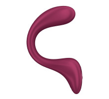 Вагінально-кліторальний вібратор Satisfyer G for Goddess 2 Wine Red, 2 мотори