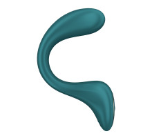 Вагінально-кліторальний вібратор Satisfyer G for Goddess 2 Bottle Green, 2 мотори