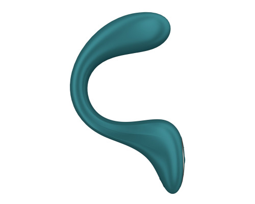 Вагінально-кліторальний вібратор Satisfyer G for Goddess 2 Bottle Green, 2 мотори