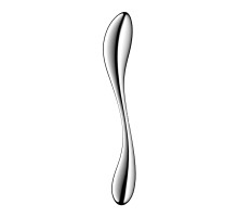 Металевий дилдо Satisfyer Star Force 3, двосторонній, можна нагрівати та охолоджувати, дуже важкий