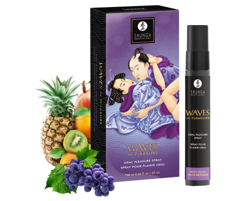 Спрей для посилення слиновиділення Shunga Waves of Pleasure Exotic Fruits