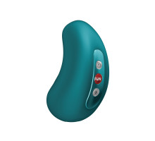 Вакуумний стимулятор з вібрацією Fun Factory Cherie Bottle Green, 11 + 12 режимів роботи, перезаряджуваний