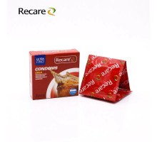 Презервативи Recare Cola Dotted&Ribbed Condoms 3 шт, з пухирцями та ребрами, аромат: Кола