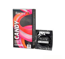 Презервативи Holographic Recare Delay Candy Condoms 12 шт, пролонгувальний ефект, цукерковий аромат
