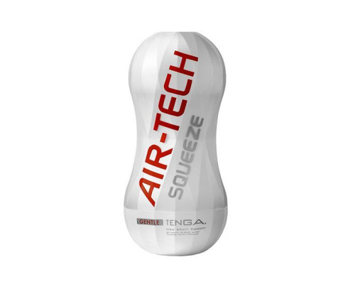 Мастурбатор Tenga Air-Tech Squeeze Gentle, стисливий корпус, щільніший вхід