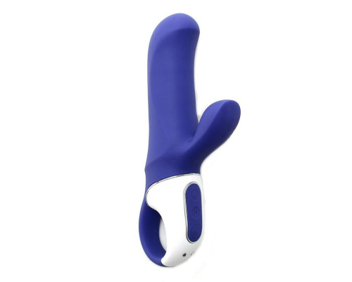 Потужний вібратор-кролик Satisfyer Vibes Magic Bunny, два мотори, литий силікон, 12 режимів роботи