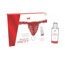 Набір Intt BRAZILIAN PANTY RED (м'яте паковання!!!)