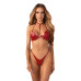 Комплект Obsessive Inferro 2-pcs set S/M/L