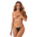 Набір трусиків з доступом Obsessive Bianca 2-pack crotchless thong 2XL/3XL