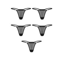 Набір трусиків Obsessive Violami 5-pack thong S/M