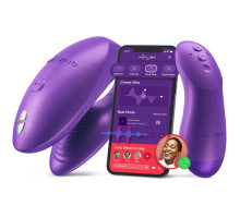 Смарт-вібратор для пар We-Vibe Chorus Pro Cosmic Purple