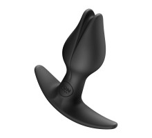 Анальна пробка Fun Factory BOOTIE FEM Black, у вигляді бутона, діаметр 2,9 см, тонкий обмежувач