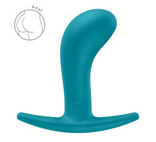 Анальна пробка Fun Factory BOOTIE M Aquamarine, діаметр 3,3 см, тонкий обмежувач