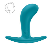 Анальна пробка Fun Factory BOOTIE S Aquamarine, діаметр 2,8 см, тонкий обмежувач