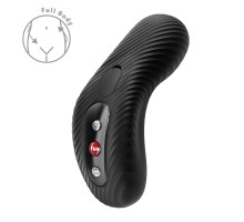 Накладний вібратор Fun Factory LAYA III Black, ефект постукування пальцем