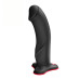 Фалоімітатор Fun Factory THE BOSS STUB Black, реалістична текстура, довжина 17,9 см, діаметр 4,1см