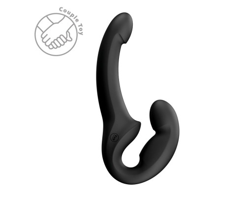 Безремінний страпон Fun Factory SHARE LITE Black, регульований, полегшена модель