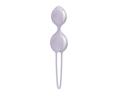 Вагінальні кульки Fun Factory SMARTBALLS DUO Purple, 2 шт, діаметр 3,2 та 3,6 см
