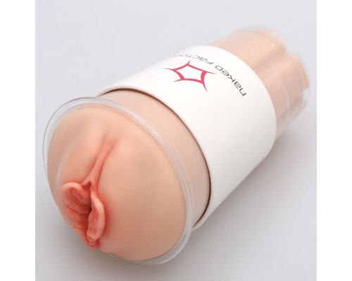 Мастурбатор-вагіна Naked Factory Cup Sleeve V–4, наскрізний