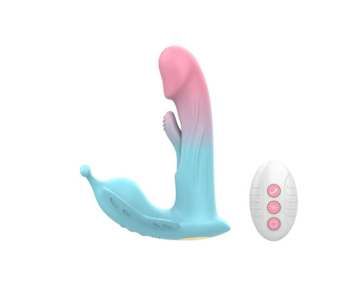 Вібратор Loviss Becky Trigger Panty Vibrator, носимий, вібрація + манливий рух, пульт ДК