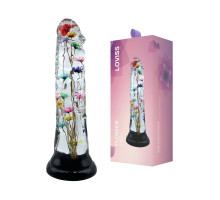 Дилдо Loviss Helichrysum Dildo, справжні квітки безсмертника всередині