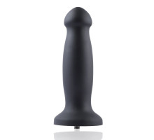Силіконовий фалоімітатор для секс-машин Hismith 7.2" Black Silicone Anal Dildo, система KlicLok