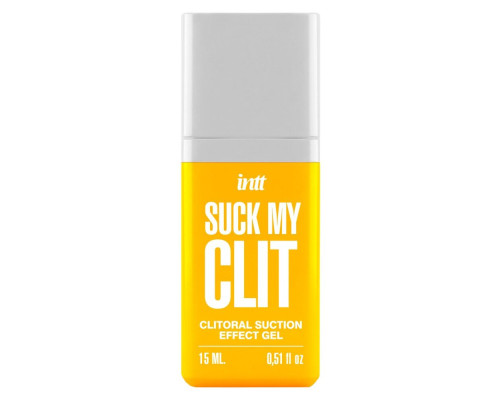 Смоктайзер для клітора Intt Suck My Clit Tropical Mango (15 мл), манго, гель з ефектом посмоктування