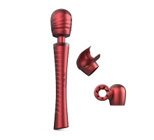 Вібромасажер MAN.WAND EDGY Velvet Red